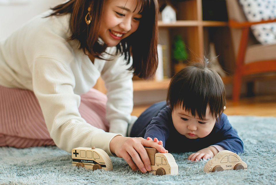 木のおもちゃ・はたらく車シリーズ